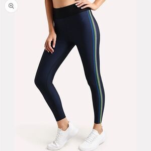 Ultracor Sprinter High Prisma Six Stripe Legging Black- Size Small